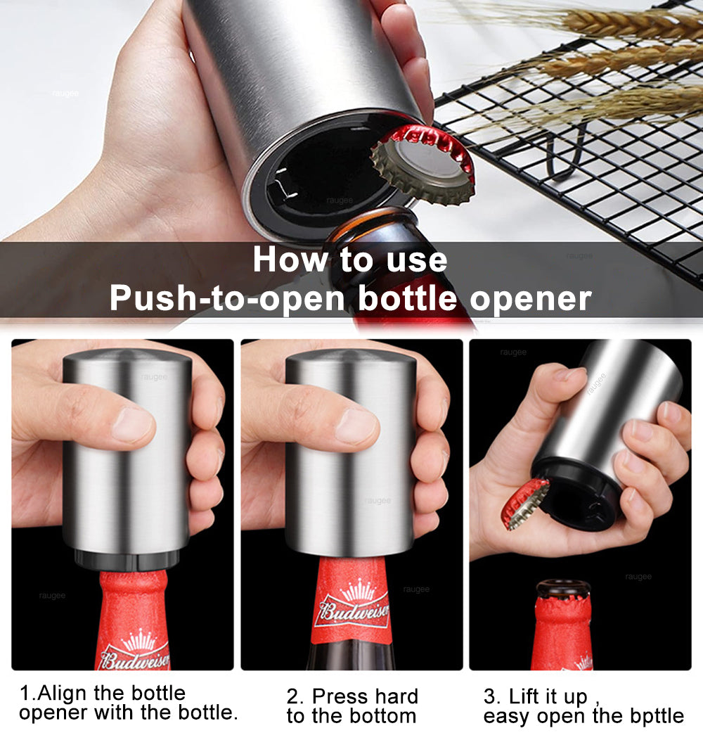 Beer Bottle Opener Automatic Cap Open