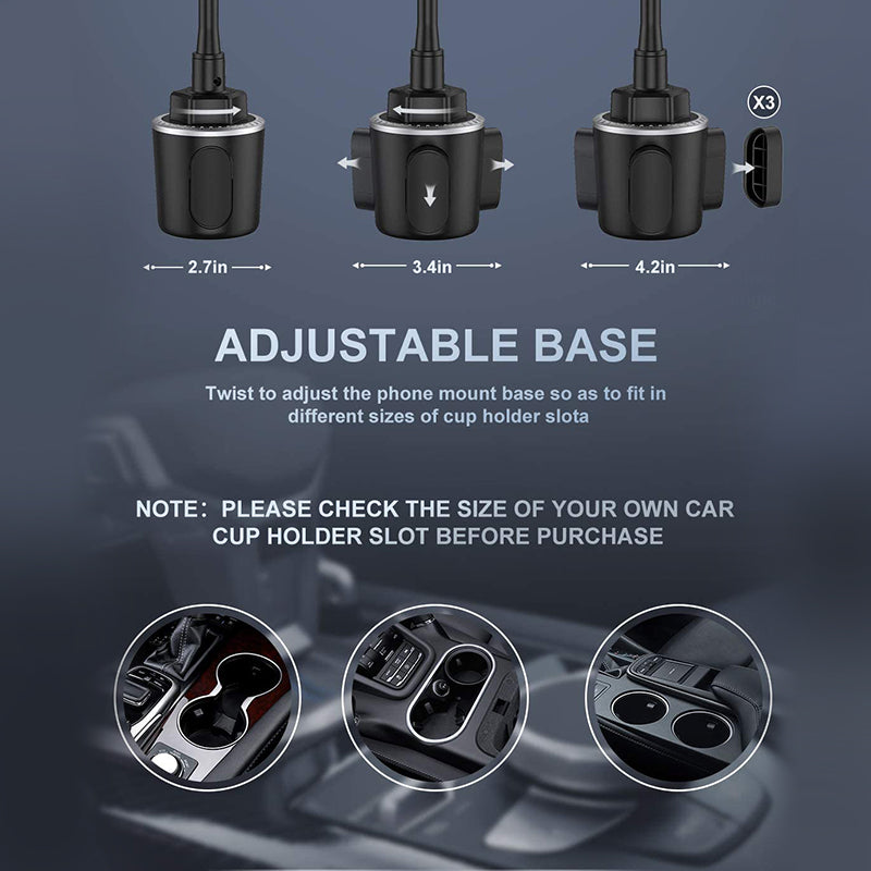 L12 Magsafe Car Cup Holder Mount for iPhone
