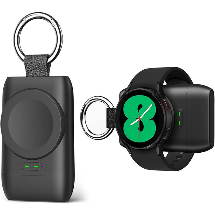 Tragbares kabelloses Ladegerät 1400mAh Powerbank für Samsung Galaxy Watch 4/3 Active 1/2 Gear S2/S3