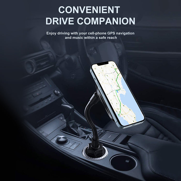 Galvanox MagSafe Wireless Charging Cup Holder Car Mount