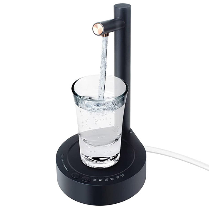Desktop Water Bottle Dispenser Portable Electric Water Bottle Pump for 5 Gallon & Universal Bottles