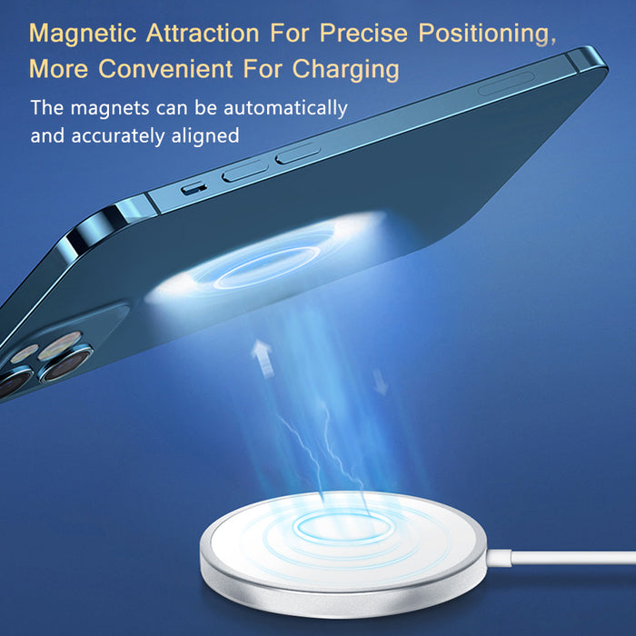Magsafe Wireless Charger 15W Magnetladegerät für iPhone 12 Mini Pro max