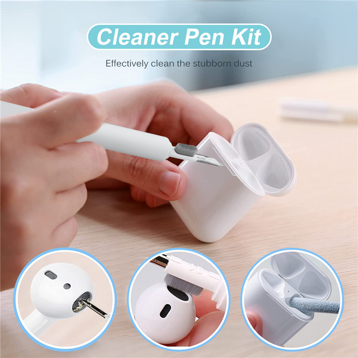 Cleaner Kit Tool für Airpods Pro 1/2/3 Earbud Cleaning Kit Pen mit weicher Bürste