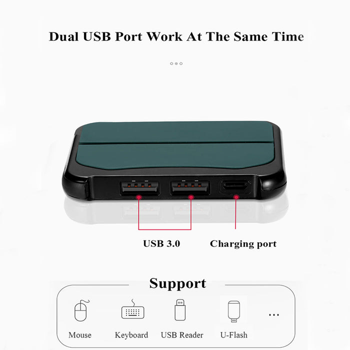 Adaptador de cámara Lightning a USB para iPhone/iPad Kit de conexión OTG hembra Lightning a USB 3.0