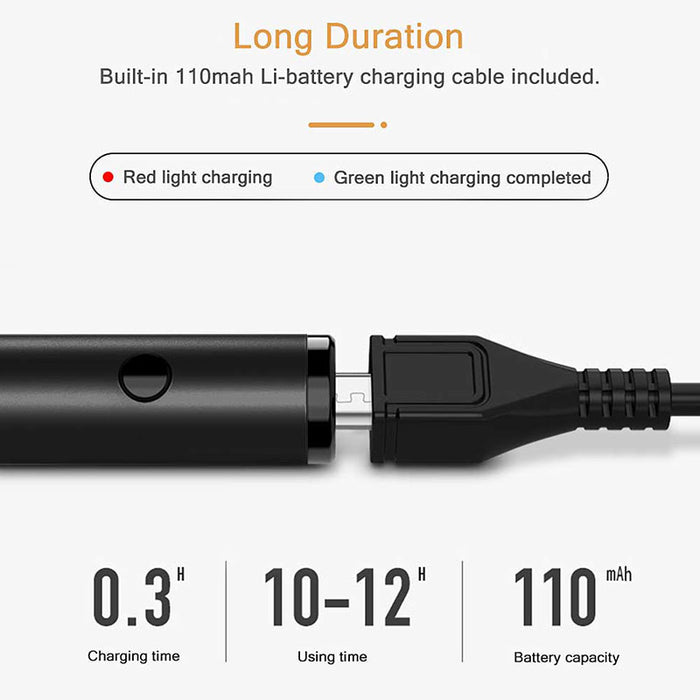 Active Stylus Pen para Apple iPad 1.5mm Point Digital Stylus Pen recargable capacitivo para dispositivos de pantalla táctil