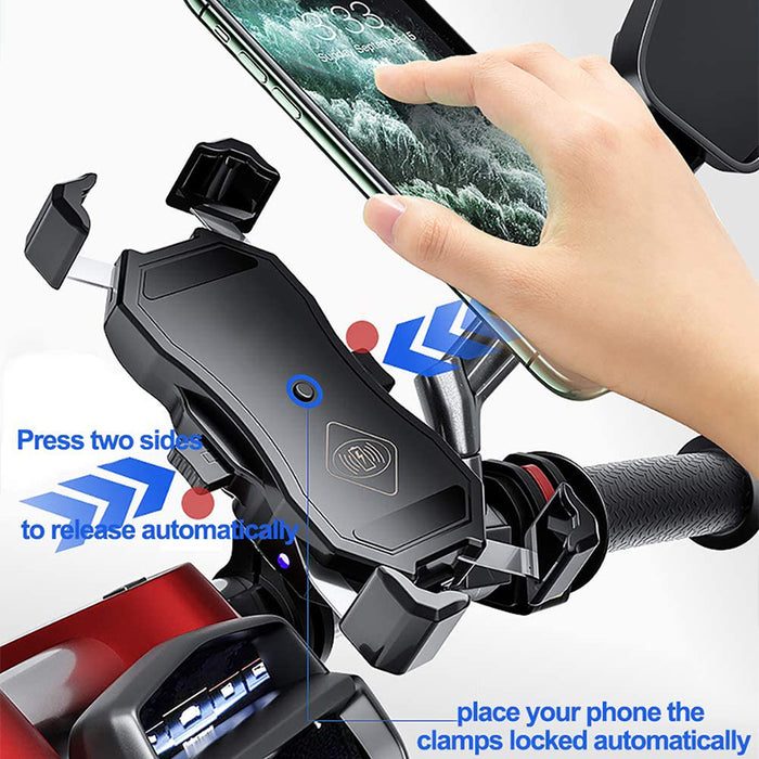 Wasserdicht Motorrad Motorrad Telefon Halter Handy Halterung für