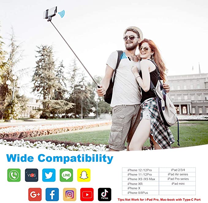Wireless Lapel Lavalier Microphone for iPhone iPad YouTube Facebook Live Stream Vlog