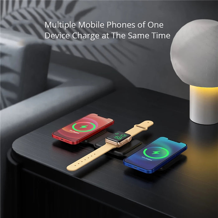 Apple Chargeur MagSafe - Chargeur sans fil magnétique pour iPhone - Chargeur  - Apple