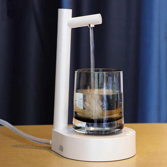 Desktop Water Bottle Dispenser Portable Electric Water Bottle Pump for 5 Gallon & Universal Bottles