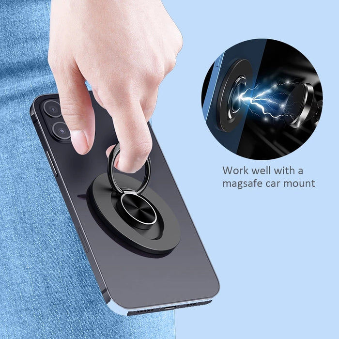 Removable Magnetic Phone Ring Holder Kickstand Mount for Magnet Phone Grip