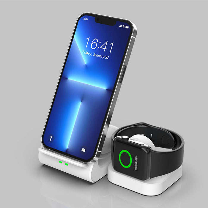 3 in 1 Wireless Charger Fast Charging Station for iPhone Apple Watch and Airpods Pro 3/2